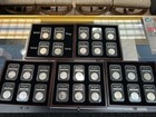 Brilliant Uncirculated Us Silver Dollar Set Morgan Peace 28 Coins A200