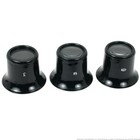 3x 4x 5x 10x Eye Magnifier Jeweler Watchmaker Repair Tool Loupe Set 5 Pcs