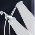 High Flow Rain Shower Head Two-in-one Handheld Set 3-way Diverter Bathroom Sets