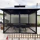 Gazebo Replacement Mesh Mosquito Netting Screen Wall 10 x10  10 x12  12 x12  New