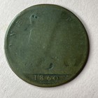 1860 Canada 1 One Penny See Description