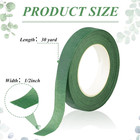 9 Rolls Floral Tape  1 2 Inch X 30 Yard Flower Tape  Green Floral Tape For Flora