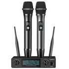  Wireless Karaoke Microphone Kit  Professional Uhf Handheld Metal Dynamic 