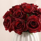 Artificial Flowers Silk Roses Real Touch Bridal Wedding Bouquet For Home Gard   
