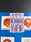 1968 Afl San Diego Chargers   Boston Patriots Football Program W stub