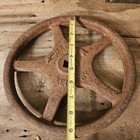 Vintage Kennedy Open Turn Valve Steel Wheel - Fire Truck Or Hydrant Valve Wheel 