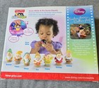 Little People Snow White And The Seven Dwarfs Figures New Disney Fisher Price
