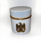 Large Antique French White Opaline Glass Trinket Ormolu Box 5   x 6    Flawless Cond
