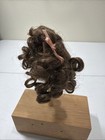 Monique Collection Doll Wig  Brown Long Curls With Bows  bangs 7-8   