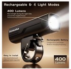 Bike Lights For Night Riding  Rechargeable Bicycle Light Front And Back  Ip66
