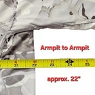 Simms  men s L  Solarflex Upf 50  Long Sleeve Hooded Shirt Cloud Camo Grey