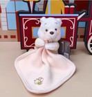 Disney Store Pooh Plush White Pooh Latte Blanket Keychain Stuffed Toy