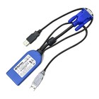 Raritan D2cim-dvusb Kx2 Dongle Vga Usb Kvm Switch Cable Virtual Media Cim Module
