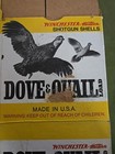Vtg Winchester Western Dove   Quail Load 12ga Shells Empty Ammo Box Ships Flat