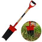 Spade Shovel For Digging Spade Shovel With Wooden D-handle Square Flat Shovel