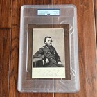 Ulysses S  Grant Autograph Cut Signature Signed Cdv   Civil War   Psa President
