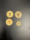 Vintage Nyc Subway Token Lot  4      Good For One Fare   Ny City Transit Authority