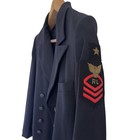 Vintage Usa Ralph Lauren Country Equestrian Military Eagle Rrl Patch Blazer M
