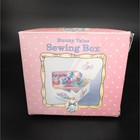Vintage 1991 Bunny Tales Sewing Storage Box G176-9785 Sew-n-play