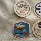 Lot 10 German Paper Beer Bar Coasters Mats Great Graphics Y2