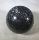 Large   Garnet In Tourmaline Sphere Natural Stone Hand Carved Gemstone  21 