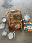 Vintage Bsa Boy Scouts Of America No  725 Yucca Pack Backpack W  3 Mess Kits