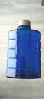 Vintage Cobalt Blue Bourjois 4 3 4  Talcum Powder Bottle 1928