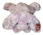 Baby Ty   Pillow Pal Huggybunny Lilac Bunny 13  Mwmts Babyty Stuffed Animal Toy