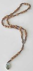 St Michael The Archangel Rosary Chaplet Medals   Wooden Rosary  Prayer Beads