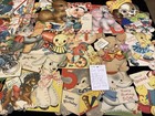 2977    huge Lot  30  Used Vtg Children s Holiday Birthday Greeting Cards 1940s-50