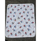 Vintage Baby Mickey And Minnie  Disney Quilt Crib  Infant Blanket