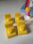 Vintage 1970s Kfc Playset By Child Guidance Finger Puppet Toy Set W accessories 