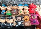 Vtg Lot Of 31 Star Awards Keychains Monkey Penguin Garfield Panda Frog Bear 80s
