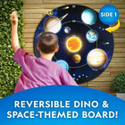 National Geographic Sticky Ball Dart Board Set For Kids Indoor Game