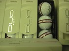 2 Dozen Brand New 2025 Wilson Staff Duo Soft  White  Trk 360  Red black