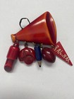 Vintage Bakelite Sports Football Pin