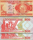 Vanuatu 500 Vatu 1993  2006   Unc  5 Pcs Lot  P-5c  Prefix Ee
