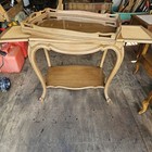 French Provincial Reproduction Louis Xv Style Butler s Serving Table