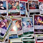 One Piece Card Game 100  Cards Bulk Lot   Sr   10 Rares Included   Random Colors