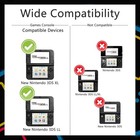 For New 2015 Nintendo 3ds Xl ll Clear Crystal Hard Shell Protective Case Cover
