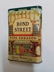 Vintage Collector Bond Street Pipe Tobacco Tin Philip Morris Inc Permit T-15 Ny