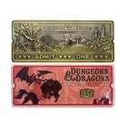Dungeons   Dragons  The Cartoon 40th Anniversary Rollercoaster Ticket Replica