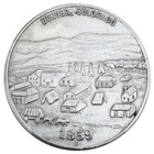 1959  rush To The Rockies  Centennial Medal - Hk-545 - Denver Colorado Token