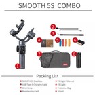 Zhiyun Smooth 5s Combo Gimbal Stabilizer For Smartphone 3-axis Phone Gimbal -new