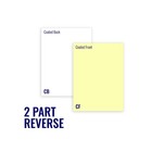 Superior 8 5 X 11 Carbonless Paper  2 Part Reverse  canary bright White   200   