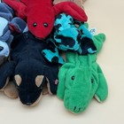 Lot Of 12 Vintage Tagless Ty Beanie Babies   90s Plush Clones Mixed Lot