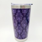 Walt Disney World Parks Haunted Mansion Stainless Steel Tumbler Purple Wallpaper