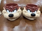 Lot Of 6 Character Mugs Vintage 1990 s Looney Tunes 3d Cups Mugs 1992