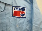 Vintage Original Pepsi Uniform Shirt W  Patch Left Pocket Usa   4