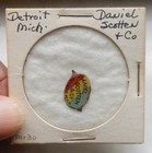 Antique Early 1900s Daniel Scotten   Co  Tin Tobacco Tag